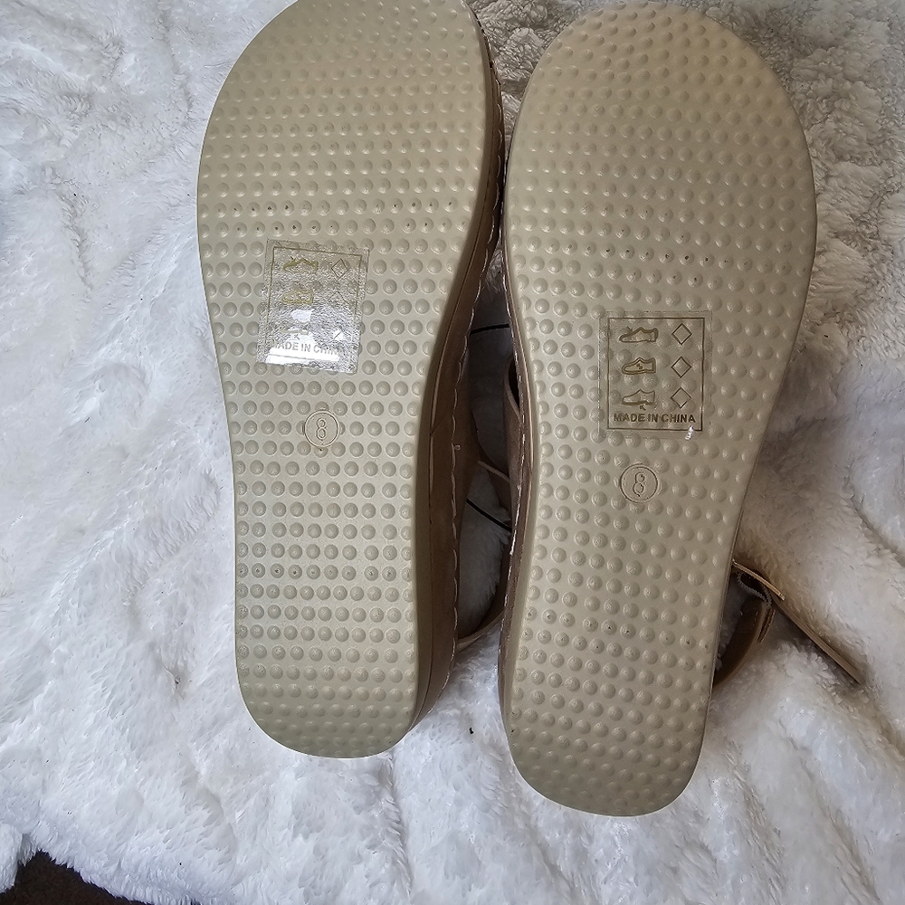 GC Shoes Women’s Floral Embellished‎ Sandals Size 8 - Picture 6 of 6